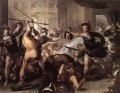 Persée Combat Phineus Et Ses Compagnons Baroque Luca Giordano